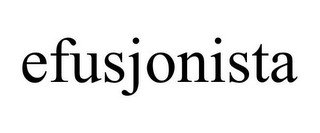EFUSJONISTA