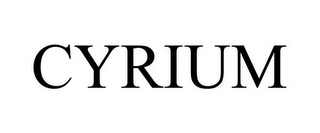 CYRIUM