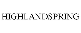 HIGHLANDSPRING