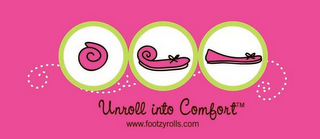 UNROLL INTO COMFORT WWW.FOOTZYROLLS.COM