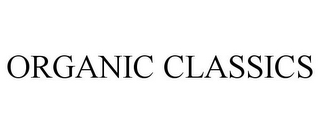 ORGANIC CLASSICS