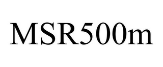 MSR500M