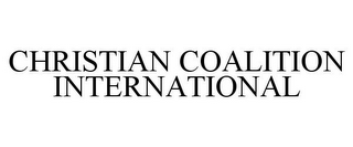 CHRISTIAN COALITION INTERNATIONAL