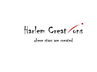 HARLEM CREATIONS WHERE STARS ARE CREATED