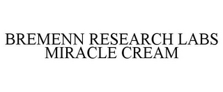 BREMENN RESEARCH LABS MIRACLE CREAM