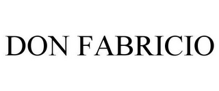 DON FABRICIO