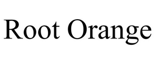 ROOT ORANGE