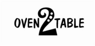 OVEN 2 TABLE