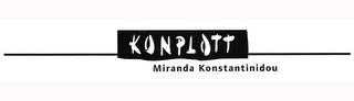 KONPLOTT MIRANDA KONSTANTINIDOU