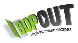 BOPOUT BARGAIN LAST MINUTE ESCAPES