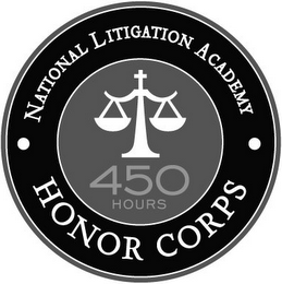 NATIONAL LITIGATION ACADEMY 450 HOURS HONOR CORPS