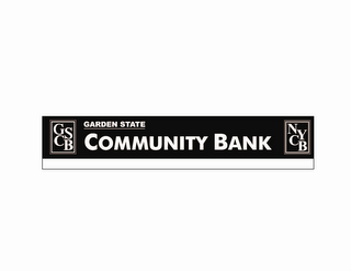 GSCB GARDEN STATE COMMUNITY BANK NYCB