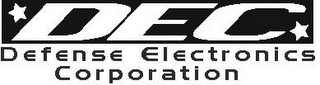 DEC DEFENSE ELECTRONICS CORPORATION