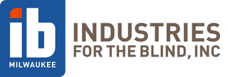 IB MILWAUKEE INDUSTRIES FOR THE BLIND, INC