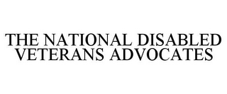 THE NATIONAL DISABLED VETERANS ADVOCATES