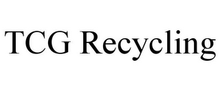 TCG RECYCLING