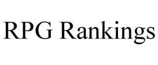 RPG RANKINGS