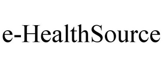 E-HEALTHSOURCE