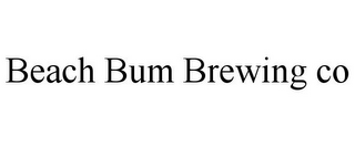 BEACH BUM BREWING CO