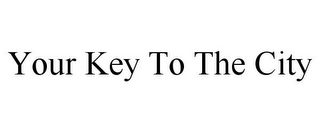 YOUR KEY TO THE CITY