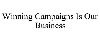 WINNING CAMPAIGNS IS OUR BUSINESS