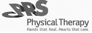 CPRS PHYSICAL THERAPY HANDS THAT HEAL. HEARTS THAT CARE.