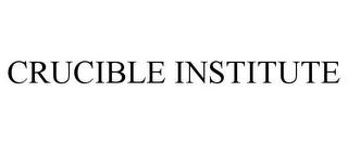 CRUCIBLE INSTITUTE