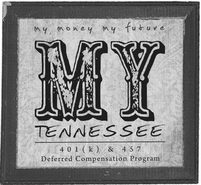 MY MONEY MY FUTURE MY TENNESSEE 401(K) & 457 DEFERRED COMPENSATION PROGRAM