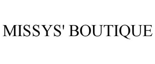 MISSYS' BOUTIQUE