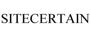 SITECERTAIN