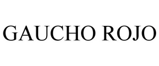 GAUCHO ROJO