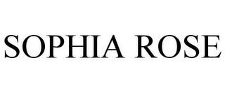 SOPHIA ROSE