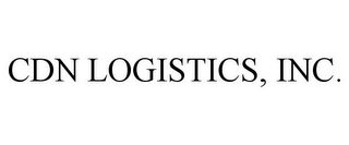 CDN LOGISTICS, INC.