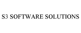 S3 SOFTWARE SOLUTIONS