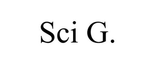 SCI G.