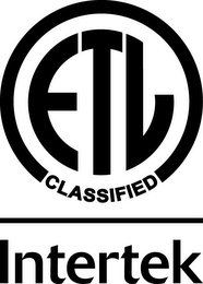 ETL CLASSIFIED INTERTEK