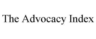 THE ADVOCACY INDEX