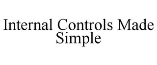 INTERNAL CONTROLS MADE SIMPLE