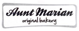 AUNT MARIAN ORIGINAL BAKERY