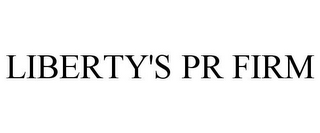 LIBERTY'S PR FIRM