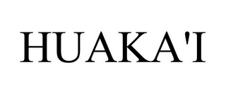 HUAKA'I