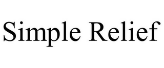 SIMPLE RELIEF