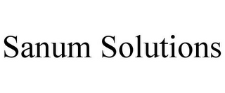 SANUM SOLUTIONS