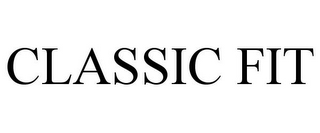 CLASSIC FIT