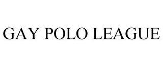 GAY POLO LEAGUE