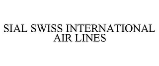 SIAL SWISS INTERNATIONAL AIR LINES