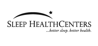 SLEEP HEALTHCENTERS ...BETTER SLEEP.BETTER HEALTH.