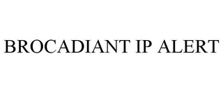 BROCADIANT IP ALERT