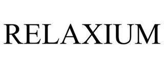 RELAXIUM