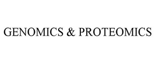 GENOMICS & PROTEOMICS